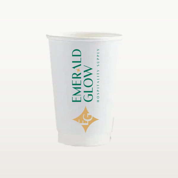 8OZ WHITE DOUBLE WALL PAPER CUP